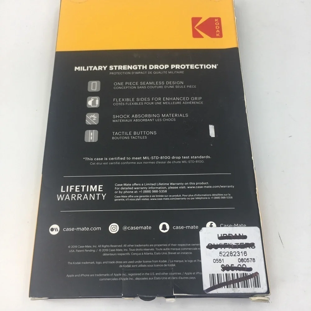 Case Mate phone case iPhone 8 Plus Kodak New